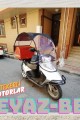 Yanları Açık Kumaş Tente Yanları Açık Kumaş Tente